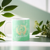 Yoga Instructor Life Coach Meditation Pose Zen OM Koffiemok