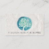 YOGA Instructor Loyalty Punch Chic Waterverf Tree (Voorkant)