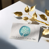 YOGA Instructor Loyalty Punch Chic Waterverf Tree