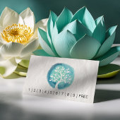 YOGA Instructor Loyalty Punch Chic Waterverf Tree