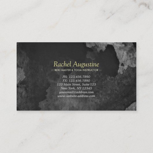 YOGA Instructor Loyalty Punch Meditation Pose Zen (Achterkant)