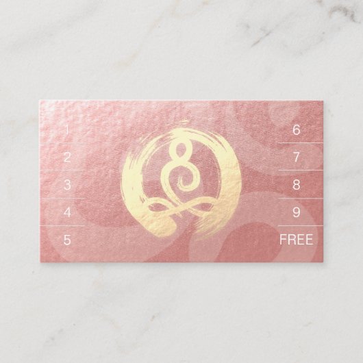 YOGA Instructor Loyalty Punch Meditation Pose Zen (Voorkant)