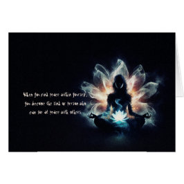 Yoga Instructor Meditatie Pose Gloeiende Mist Lotu