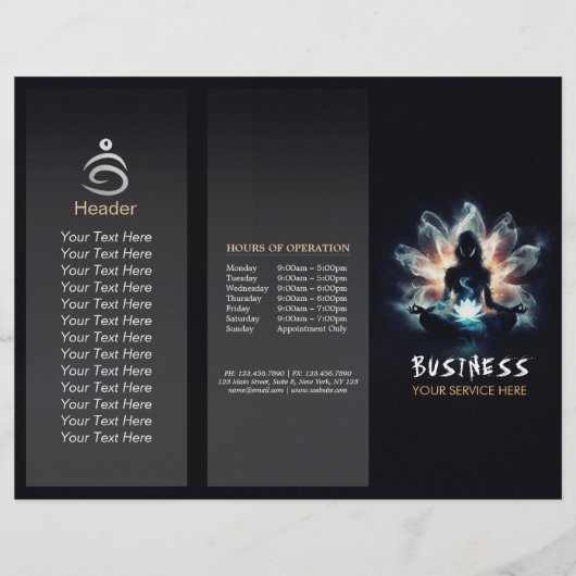 Yoga Instructor Meditatie Pose Gloeiende Mist Lotu (Voorkant)