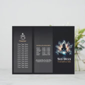 Yoga Instructor Meditatie Pose Gloeiende Mist Lotu (Staand voorkant)