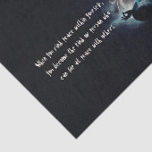 Yoga Instructor Meditatie Pose Gloeiende Mist Lotu Tissuepapier (Detail)