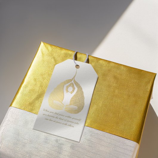 Yoga Instructor Meditation Pose Bodhi Leaf Quotes Cadeaulabel