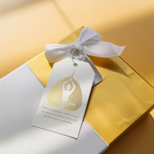 Yoga Instructor Meditation Pose Bodhi Leaf Quotes Cadeaulabel