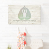Yoga Instructor Meditation Pose Bodhi Leaf Quotes Spandoek (Insitu)
