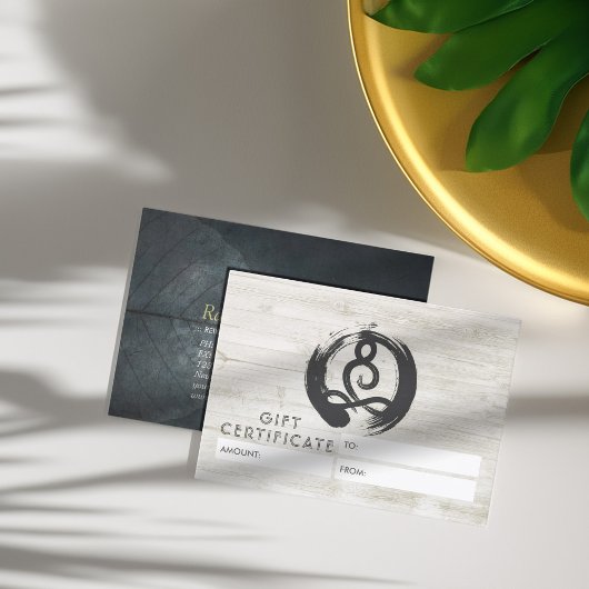 Yoga Instructor Meditation Pose Cadeaubon Kortingskaartje