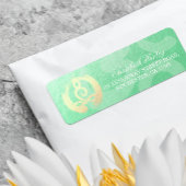 Yoga Instructor Meditation Pose Zen OM Adres Etiket