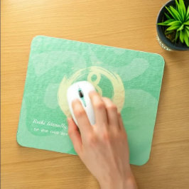 Yoga Instructor Meditation Pose Zen Om Sign Quotte Muismat