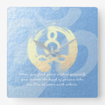 Yoga Instructor Meditation Pose Zen OM Sign Quotte