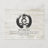 Yoga Instructor Meditation Pose Zen Symbol Quotes Briefkaart (Voorkant)