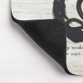 Yoga Instructor Meditation Pose Zen Symbol Quotes Muismat (Hoek)