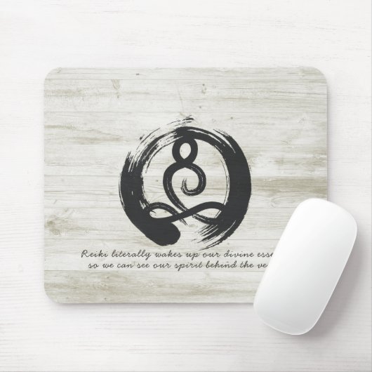 Yoga Instructor Meditation Pose Zen Symbol Quotes Muismat (Met muis)