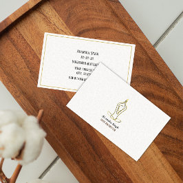 Yoga Instructor Minimaal Visitekaartje