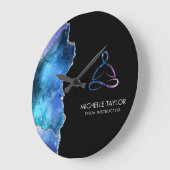 Yoga Instructor Pilates Fitness Modern Nebula Busi Grote Klok (Hoek)