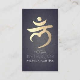 Yoga Instructor Root Chakra Muladhara Mantra LAM Visitekaartje