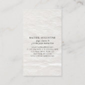 Yoga Instructor Root Chakra Symbol Meditation Pose Visitekaartje (Achterkant)