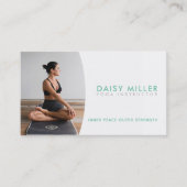 Yoga Instructor Slogans Visitekaartjes (Voorkant)