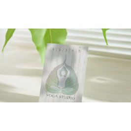 YOGA Instructor Studio Loyalty Punch Bodhi Leaf