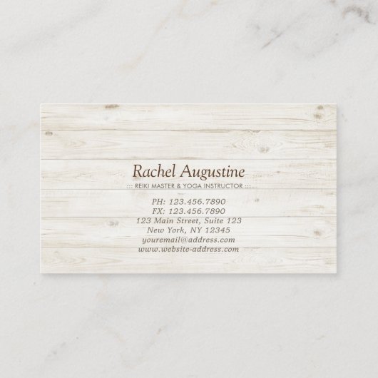 YOGA Instructor Studio Loyalty Punch Bodhi Leaf (Achterkant)