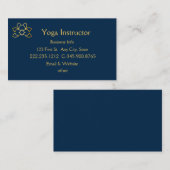 Yoga Instructor Studio Visitekaartje (Voorkant / Achterkant)