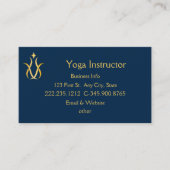 Yoga Instructor Studio Visitekaartje (Voorkant)