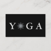 Yoga Instructor  Style Visitekaartje (Voorkant)