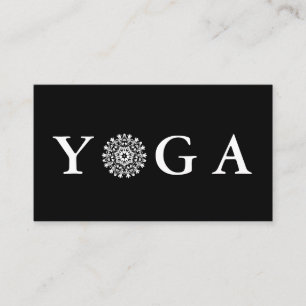 Yoga Instructor Style Visitekaartje