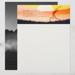Yoga Instructor Sun Salutation Crescent Moon Pose Briefhoofd