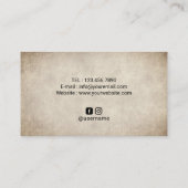 Yoga Instructor  Tree Wellness Spa Visitekaartje (Achterkant)