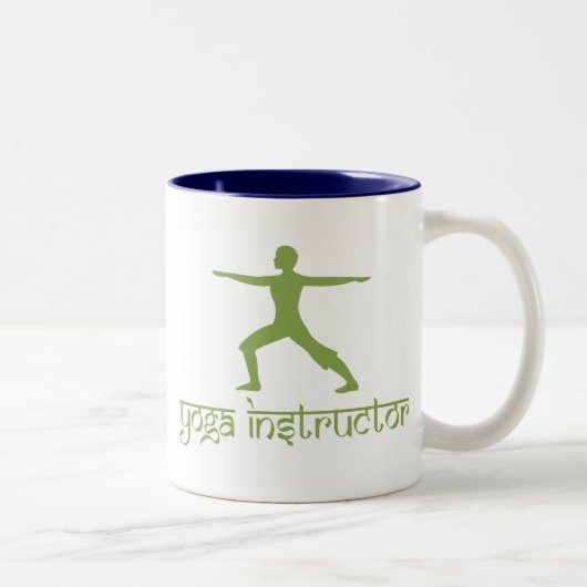 Yoga Instructor Tweekleurige Koffiemok (Rechts)