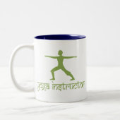 Yoga Instructor Tweekleurige Koffiemok (Links)