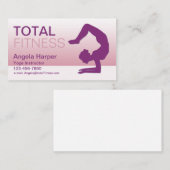 Yoga Instructor Visitekaartje (Voorkant / Achterkant)