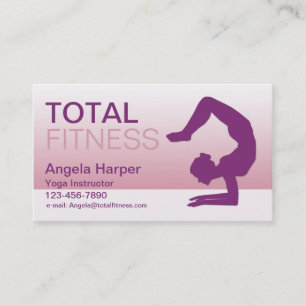 Yoga Instructor Visitekaartje
