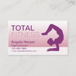 Yoga Instructor Visitekaartje
