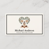 Yoga Instructor Visitekaartje (Voorkant)