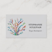 Yoga Instructor Visitekaartje (Voorkant)