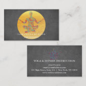 Yoga Instructor Visitekaartje (Voorkant / Achterkant)