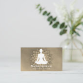 Yoga Instructor Visitekaartje (Staand voorkant)