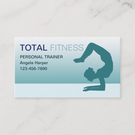 Yoga Instructor Visitekaartje (Voorkant)