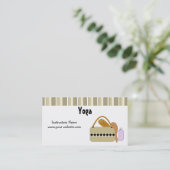 Yoga Instructor Visitekaartje (Staand voorkant)