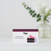 Yoga Instructor Visitekaartje (Staand voorkant)