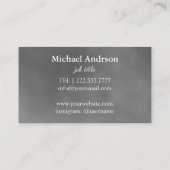 Yoga Instructor Visitekaartje (Achterkant)