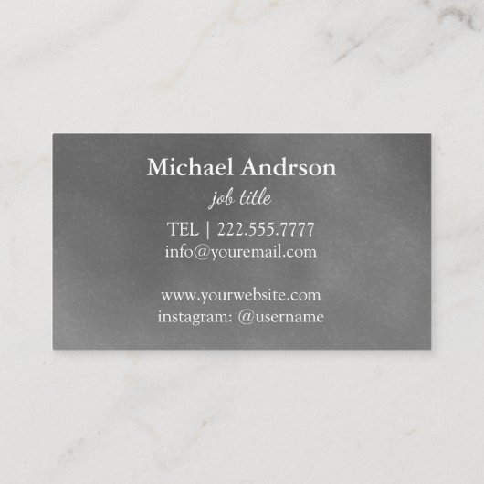 Yoga Instructor Visitekaartje (Achterkant)