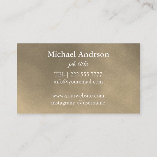 Yoga Instructor Visitekaartje (Achterkant)