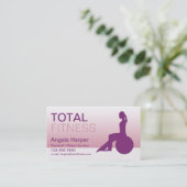 Yoga Instructor Visitekaartje (Staand voorkant)