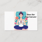 Yoga Instructor Visitekaartje (Voorkant)